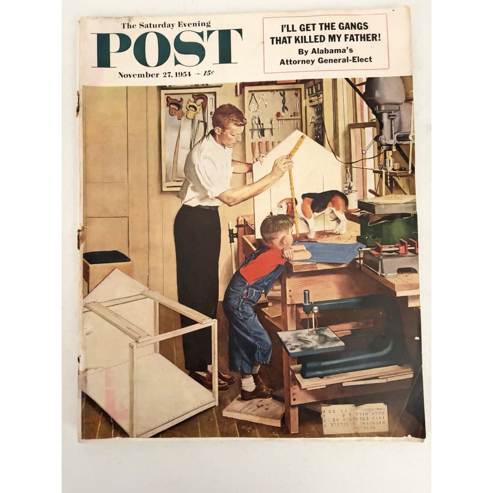 Saturday Evening Post Nov. 27 1954 Nikolai Khokhlov Korea Ford Foundation READ